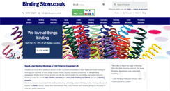 Desktop Screenshot of bindingstore.co.uk
